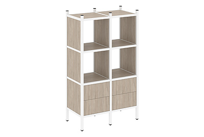 Стеллаж на металлокаркасе Loft VR.L-03 - фото товара 1 из 3