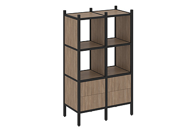 Стеллаж на металлокаркасе Loft VR.L-03 - фото товара 1 из 3