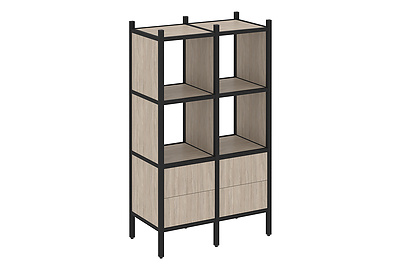 Стеллаж на металлокаркасе Loft VR.L-03 - фото товара 1 из 3