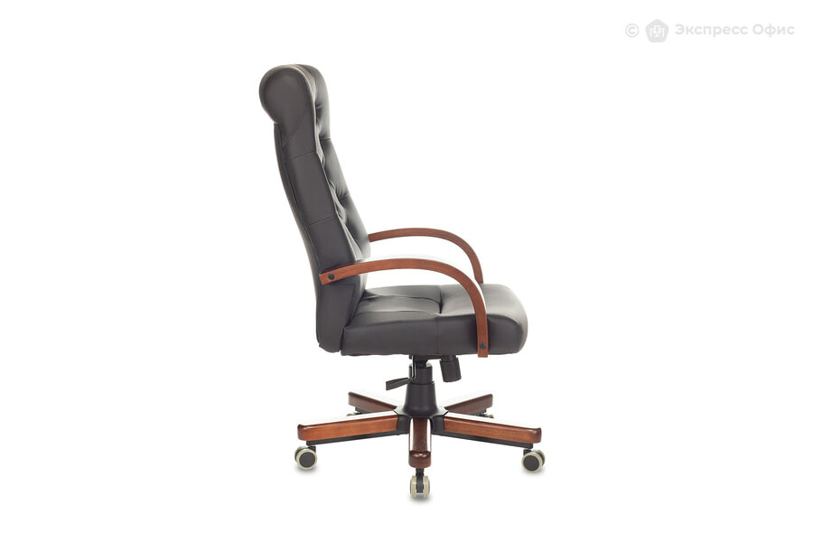 Кресло для руководителя Бюрократ T-9928WALNUT/ECO-B - фото товара 3 из 5