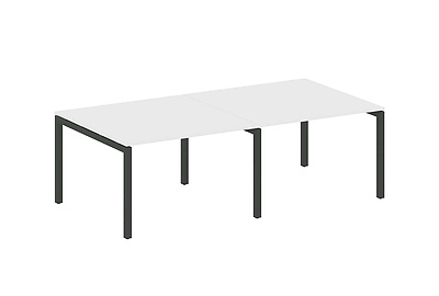 Стол для переговоров (2 столешницы) на П-образном м/к Metal system quattro 50x50 50БП.ПРГ-2.2 - фото товара 1 из 3