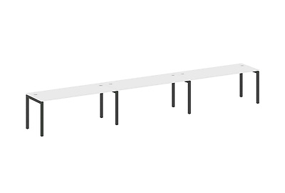 Бенч-стол на 3 раб.места на П-образном м/к Metal system quattro 50x50 50БП.СМ-3.5 - фото товара 1 из 3