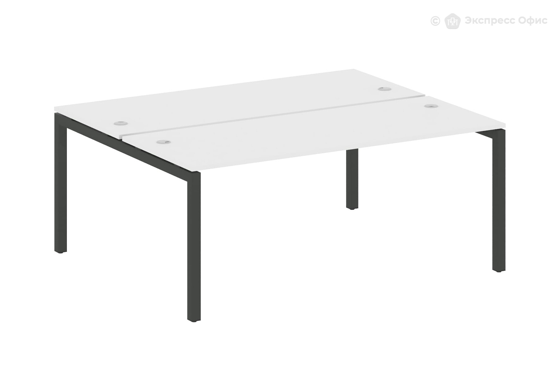 Бенч-стол на П-образном м/к Metal system quattro 50x50 50БП.РАС-СП-2.5 - фото товара 1 из 3