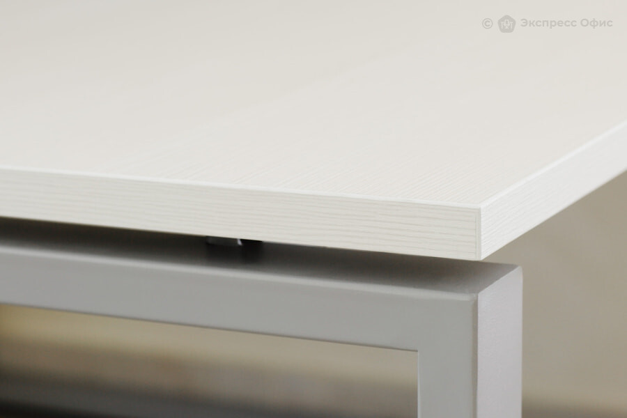  Стол письменный Gloss СРП-П.004.1 Ivory/Алюминий матовый - фото товара 2 из 3