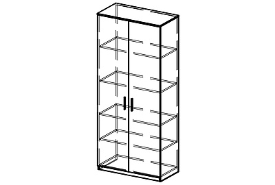 Шкаф для документов Asti AST33950404 - фото товара 2 из 3