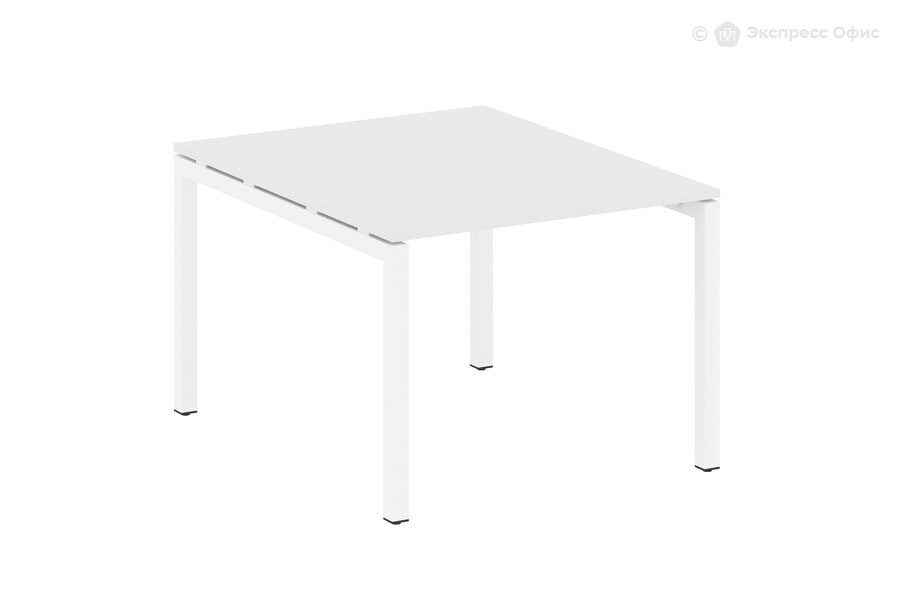  Стол для переговоров (1 столешница) на П-образном м/к Metal system quattro 50x50 50БП.ПРГ-1.1 Белый/Металл белый - фото товара 1 из 1