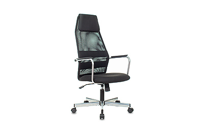 Кресло для руководителя Бюрократ KB-5M/SL/BLACK - фото товара 1 из 10