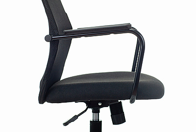 Кресло для руководителя Бюрократ KB-5M/BLACK - фото товара 7 из 10