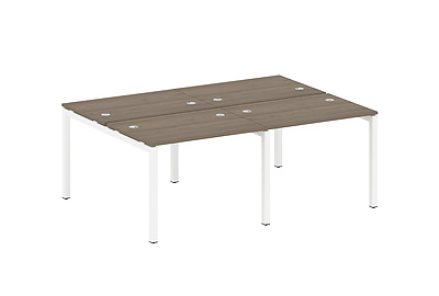 Бенч-стол на 4 раб.места на П-образном м/к Metal system quattro 50x50 50БП.СМ-4.1 - фото товара 1 из 3