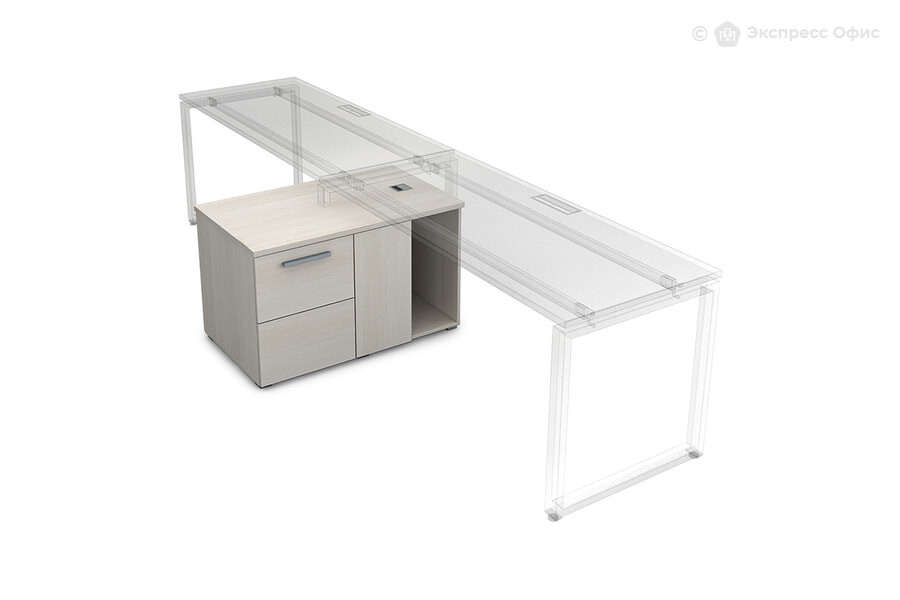 Тумба для документов двухсторонняя Gloss 9Т.020 Ivory - фото товара 1 из 1