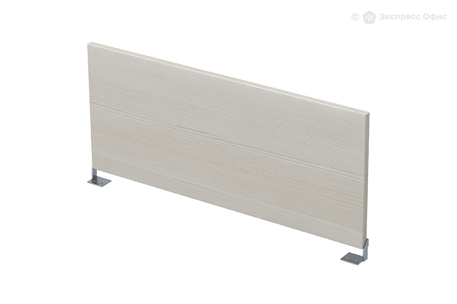  Настольный экран боковой Gloss 9БР.005.4 Ivory/Алюминий матовый - фото товара 1 из 1