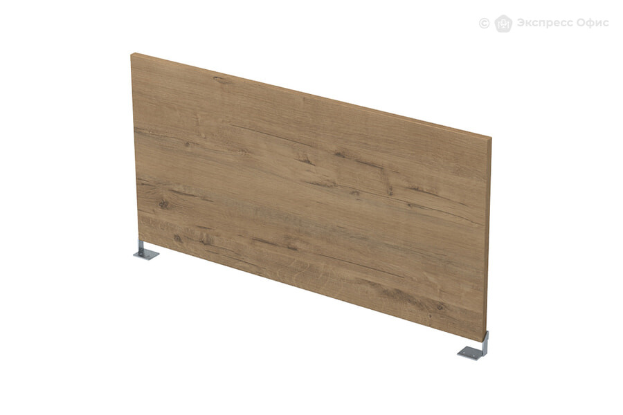  Настольный экран боковой Gloss 9БР.403.4 Teakwood/Алюминий матовый - фото товара 1 из 1