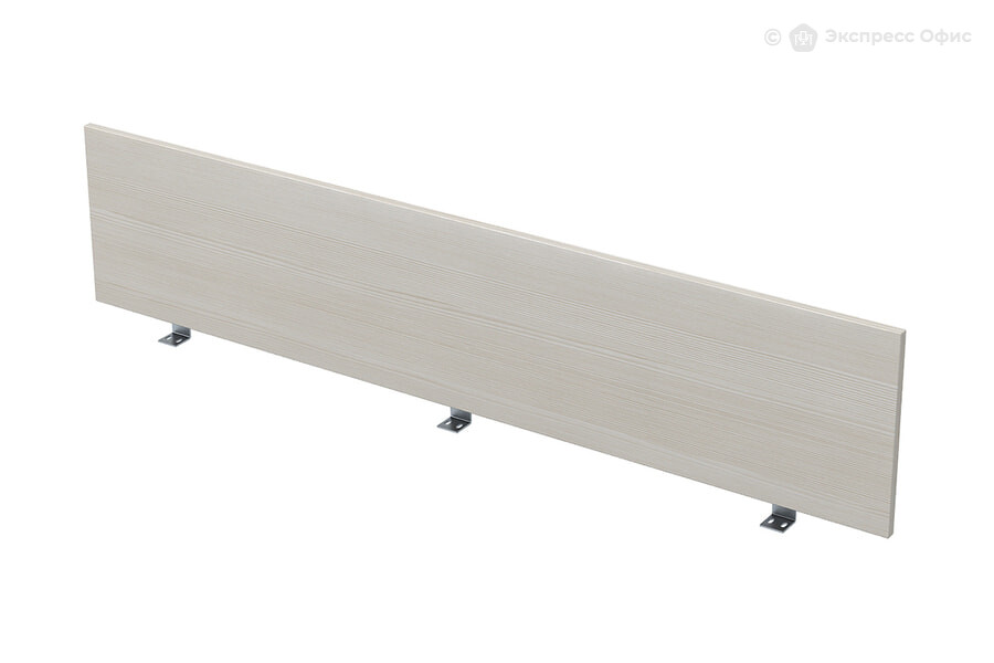  Настольный экран фронтальный Gloss 9БР.008.1 Ivory/Алюминий матовый - фото товара 1 из 1