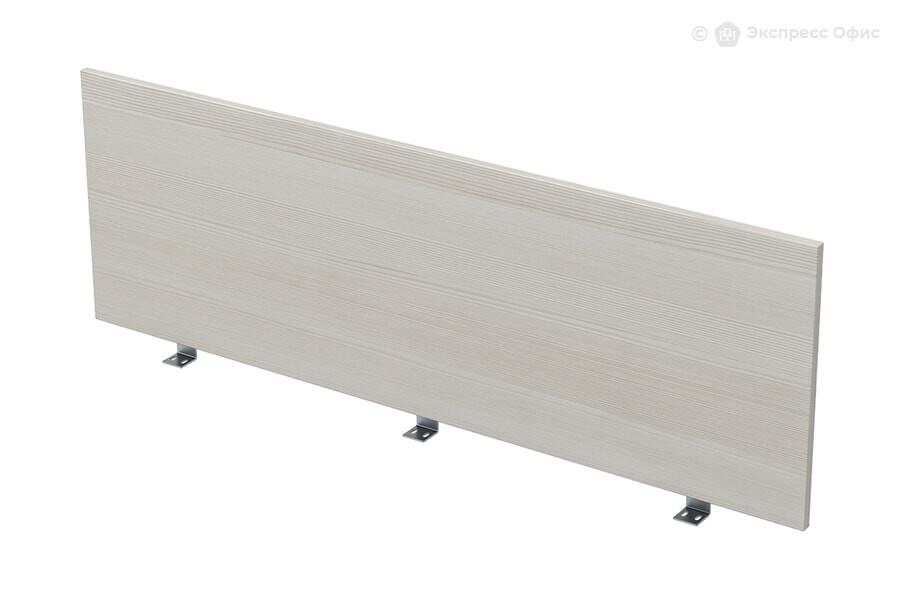  Настольный экран фронтальный Gloss 9БР.407.1 Ivory/Алюминий матовый - фото товара 1 из 1