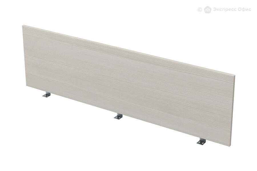  Настольный экран фронтальный Gloss 9БР.408.1 Ivory/Алюминий матовый - фото товара 1 из 1