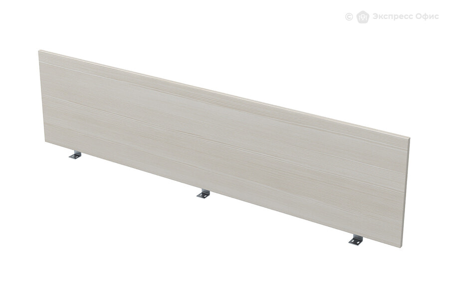  Настольный экран фронтальный Gloss 9БР.409.1 Ivory/Алюминий матовый - фото товара 1 из 1