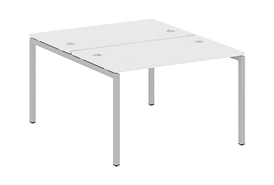 Стол-бенч двойной на П-образном м/к Metal system quattro 40x40 40БП.РАС-СП-2.2 - фото товара 1 из 3