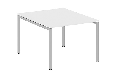 Стол для переговоров (1 столешница) на П-образном м/к Metal system quattro 40x40 40БП.ПРГ-1.1 - фото товара 1 из 3