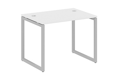 Стол письменный на О-образном м/к Metal system quattro 40x40 40БО.СП-1 - фото товара 1 из 3