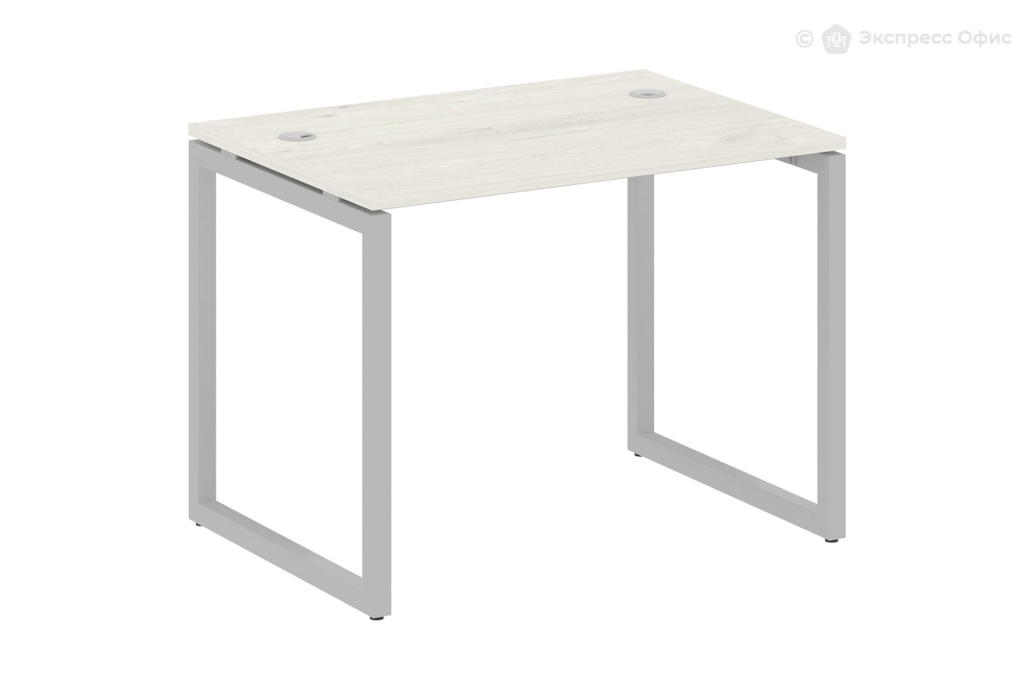 Стол письменный на О-образном м/к Metal system quattro 40x40 40БО.СП-1 - фото товара 1 из 3
