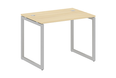 Письменный стол на О-образном м/к Metal system quattro 40x40 40БО.СП-1 - фото товара 1 из 3