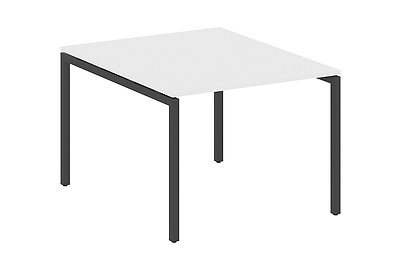 Стол для переговоров (1 столешница) на П-образном м/к Metal system quattro 40x40 40БП.ПРГ-1.1 - фото товара 1 из 3