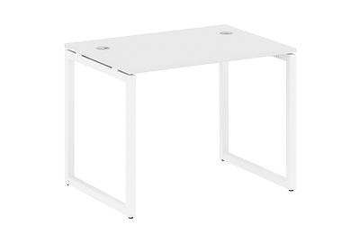 Стол письменный на О-образном м/к Metal system quattro 40x40 40БО.СП-1 - фото товара 1 из 3