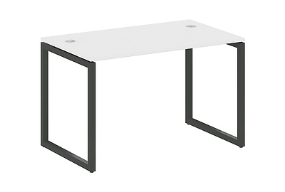 Стол письменный на О-образном м/к Metal system quattro 40x40 40БО.СП-2 - фото товара 1 из 4