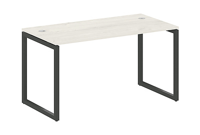 Стол письменный на О-образном м/к Metal system quattro 40x40 40БО.СП-3 - фото товара 1 из 4