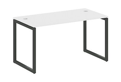 Стол письменный на О-образном м/к Metal system quattro 40x40 40БО.СП-3 - фото товара 1 из 4