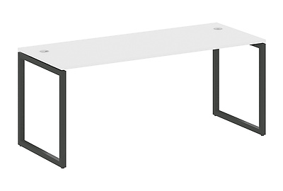 Стол письменный на О-образном м/к Metal system quattro 40x40 40БО.СП-5 - фото товара 1 из 4