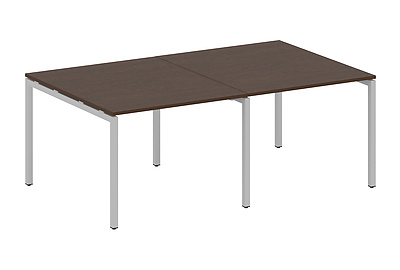 Стол для переговоров (2 столешницы) на П-образном м/к Metal system quattro 40x40 40БП.ПРГ-2.1 - фото товара 1 из 3