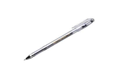 Ручка гелевая черная Crown Hi-Jell 0,5 мм (HJR-500B) - фото товара 1 из 8