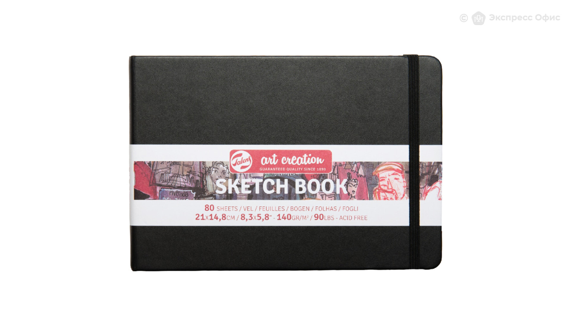 Royal Talens Art Creation Hardback Sketchbook 80 Sheets 21x14.8cm