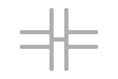 Крепление для экранов (комплект соединителей Х-образных 2шт.) R-line AP.S-XO - фото товара 2 из 3