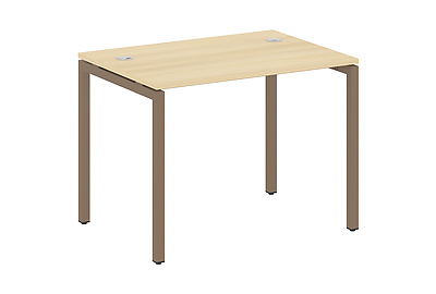 Письменный стол на П-образном м/к Metal system quattro 40x40 40БП.СП-1 - фото товара 1 из 4