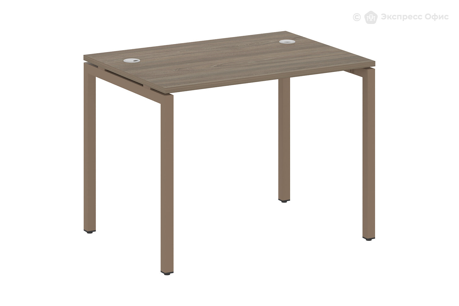 Письменный стол на П-образном м/к Metal system quattro 40x40 40БП.СП-1 - фото товара 1 из 4