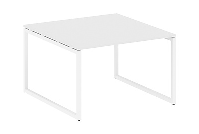 Стол для переговоров (1 столешница) на О-образном м/к Metal system quattro 40x40 40БО.ПРГ-1.2 - фото товара 1 из 3