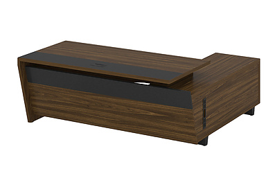 Стол для руководителя с опорной тумбой, левый Corner COR.SRT-20 (L) - фото товара 1 из 5