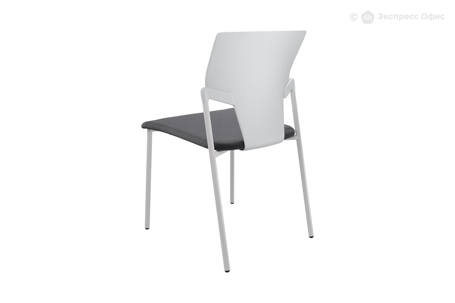  Стул офисный Aktiva 00011437 Рогожка Bahama grafit/Пластик серый - фото товара 2 из 3