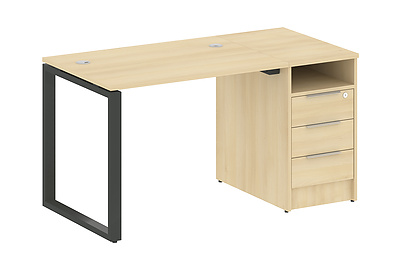 Стол письменный Metal system style БО.РС-СТП -1.1 - фото товара 1 из 3