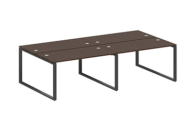 Стол-бенч двойной Metal system style БО.СМ-4.3 - фото товара 1 из 3