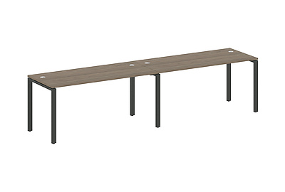 Стол-бенч линейный на 2 раб.места Metal system style БП.СМ-2.4 - фото товара 1 из 6