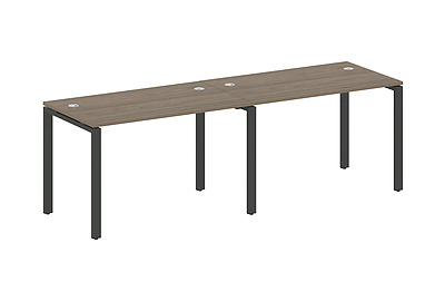 Стол-бенч линейный на 2 раб.места Metal system style БП.СМ-2.2 - фото товара 3 из 7