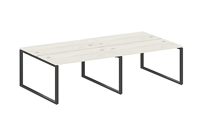 Стол-бенч двойной Metal system style БО.СМ-4.3 - фото товара 1 из 4