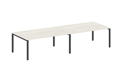 Стол для переговоров (2 столешницы) Metal system style БП.ПРГ-2.5 - фото товара 1 из 4