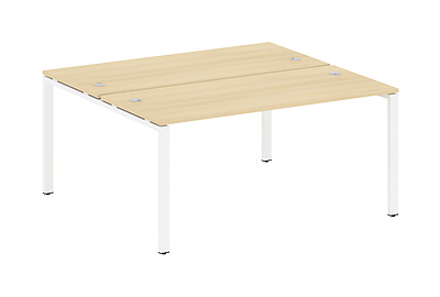 Стол-бенч двойной Metal system style БП.РАС-СП-2.4 - фото товара 1 из 4