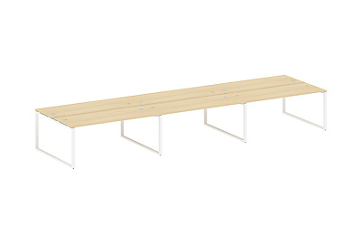 Стол-бенч двойной Metal system style БО.СМ-6.5 - фото товара 1 из 3