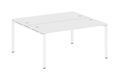 Стол-бенч двойной Metal system style БП.РАС-СП-2.4 - фото товара 1 из 4