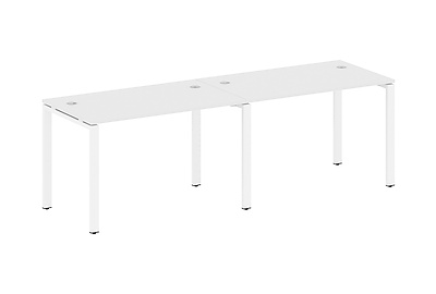 Стол-бенч линейный на 2 раб.места Metal system style БП.СМ-2.2 - фото товара 1 из 3